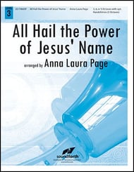 All Hail the Power of Jesus' Name! Handbell sheet music cover Thumbnail